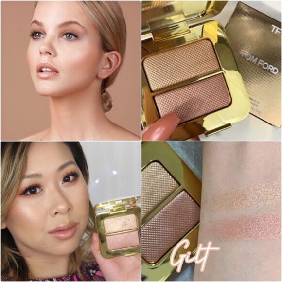 Tom Ford Gilt Blush Highlighter, Soleil Blanc Body Oil & Paradiso Lipstick - Picture 6 of 16